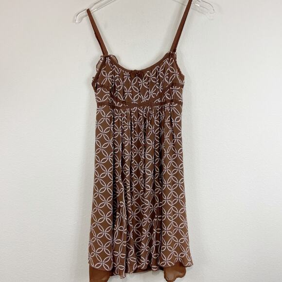 Inc International Concepts | Brown Silk Dress 4P - Picture 1 of 8